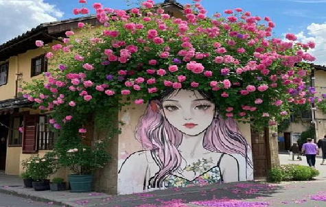 河口怎么设计网红打卡墙绘