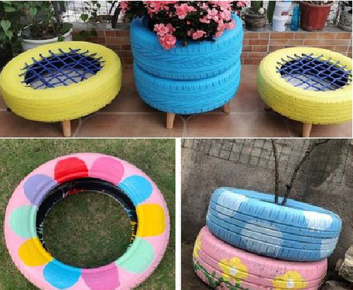 河口墙体彩绘-变废为宝