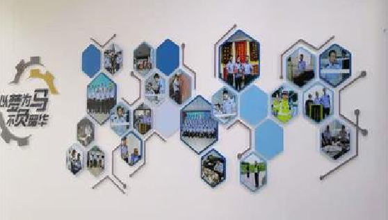 河口文化墙最常见的做法。