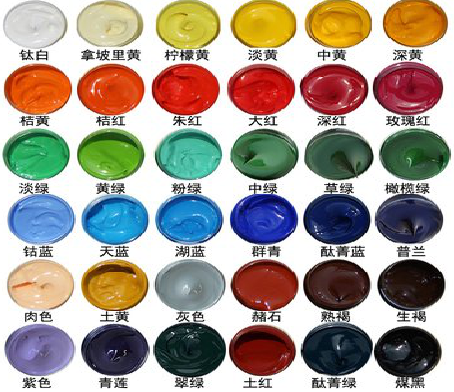 河口墙绘颜色的选择有讲究。