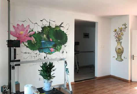 河口墙体彩绘相比墙纸的优势。