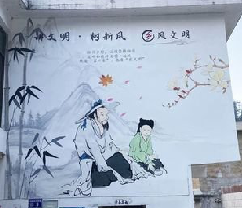 河口分享几个墙绘保养知识。